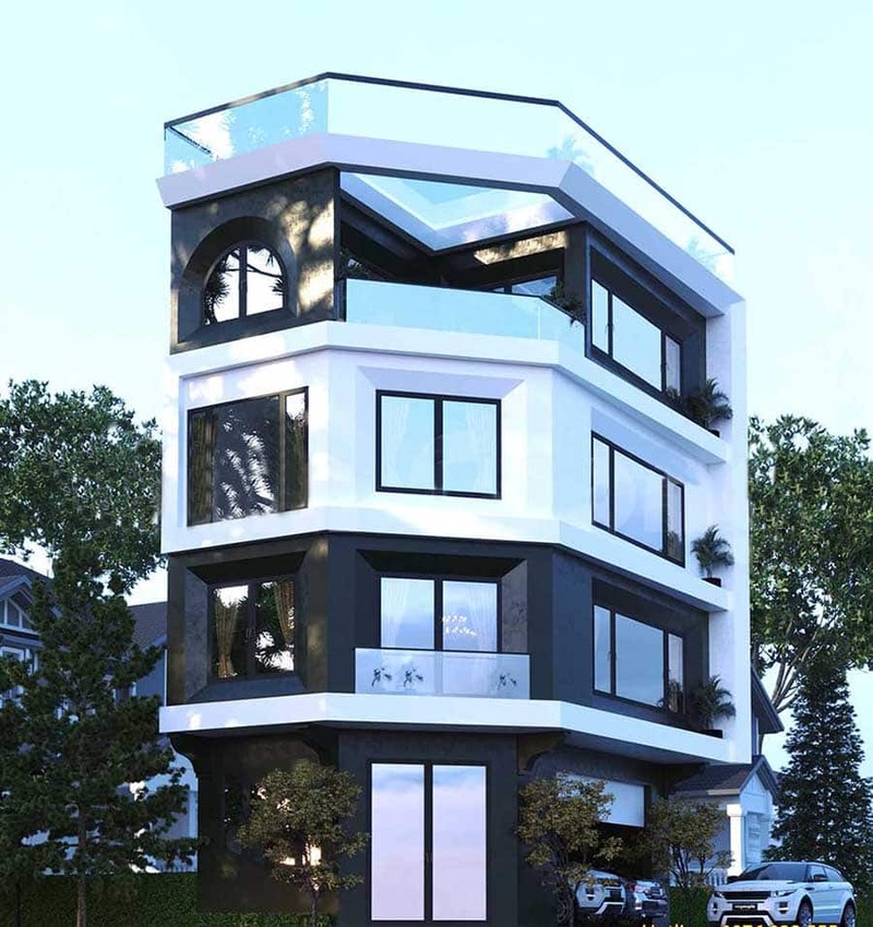 mẫu khách sạn mini 3 tầng